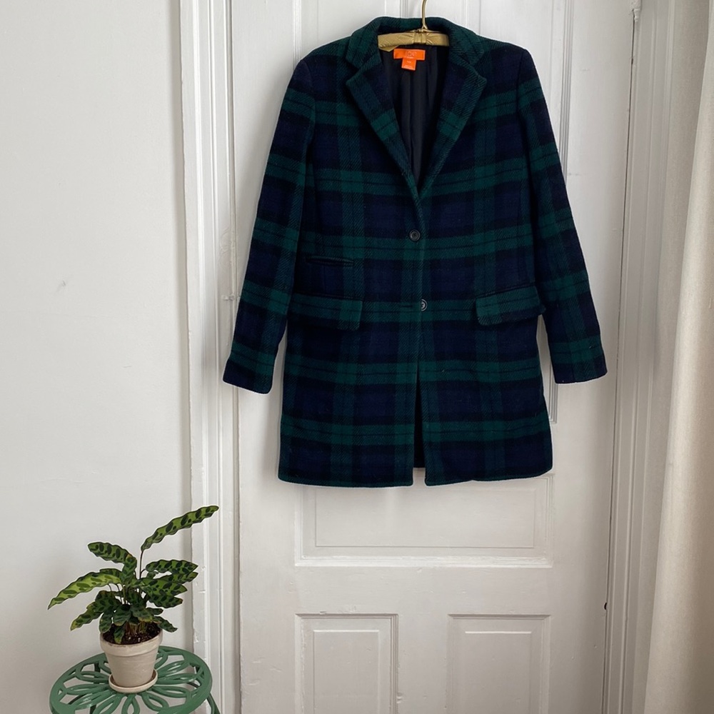 Joe Fresh | Plaid Pea Coat